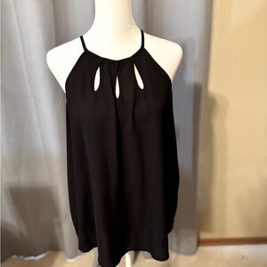 Black Halter Blouse by Papermoon